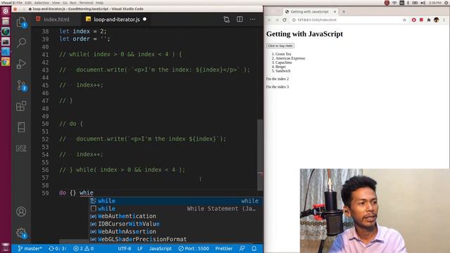 Good Morning JavaScript - Loop and Iterator in JavaScript Programming (In Khmer) смотреть онлайн
