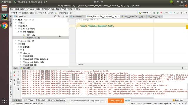 1. How To Create Module In Odoo 15 || Odoo 15 Development || Odoo 15 Technical Training смотреть онлайн