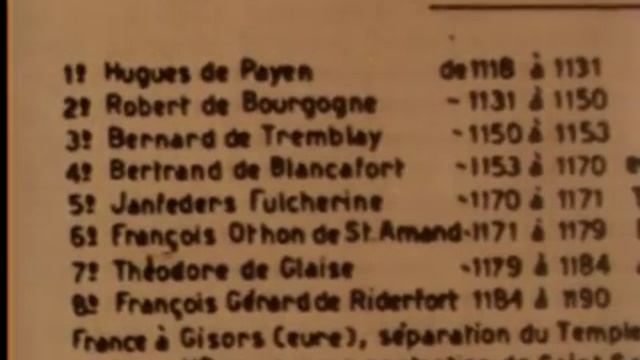 Le Secret des Templiers, le Prieuré de Sion смотреть онлайн