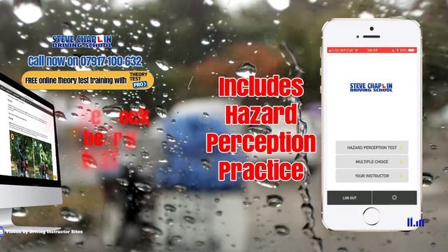 Steve Chaplin Driving School | Get FREE Online Theory Training from Theory Test Pro смотреть онлайн