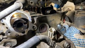 зачем снимать ТНВД, когда "на глаз" быстрее / Mazda CX7 Turbo