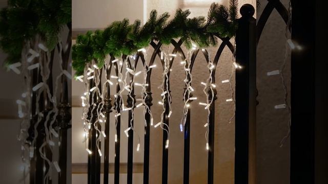 Украшение фасада загородных домов в Красноярске/Украшение частных домов к новому году смотреть онлайн