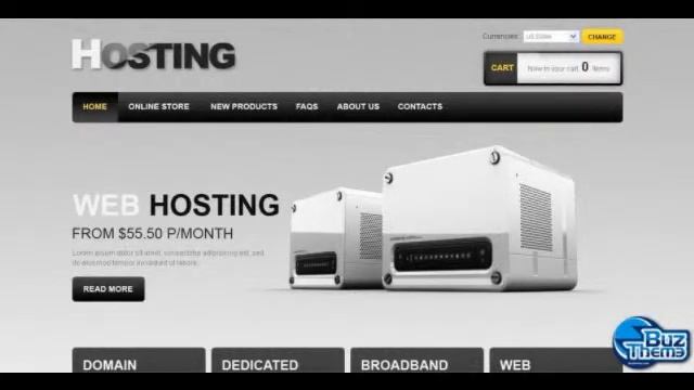 Download Hosting VirtueMart Template by Mercury TM смотреть онлайн