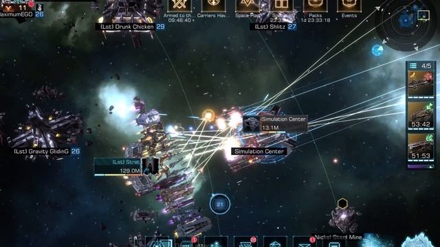 Infinite Galaxy - LOST clears Simulation center 14/14 смотреть онлайн