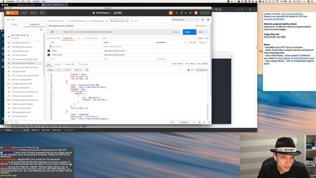 RESTCONF – Network programmability stream 26 смотреть онлайн