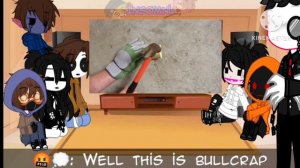 Creepypasta reacts to 'How to basic' [] GC