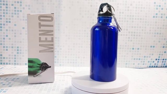 Бутылка для воды Mento синяя 343384/24 смотреть онлайн