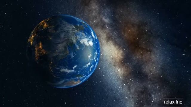 Наша галактика. Космос и звезды под расслабляющую музыку смотреть онлайн