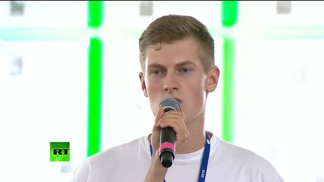 Д. Медведев выступает на форуме «Территория смыслов на Клязьме».