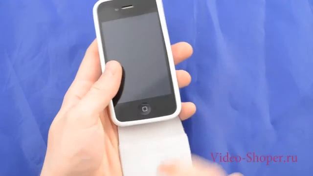 Чехол книжка с магнитом белая кожа крокодил для iPhone 4/4S смотреть онлайн