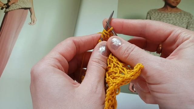 Вяжем креативный рельефный узор спицами ? knitting pattern. смотреть онлайн