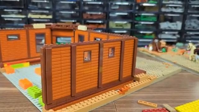 Building a Western Saloon in LEGO | Episode 2 | Lego Western Collab смотреть онлайн