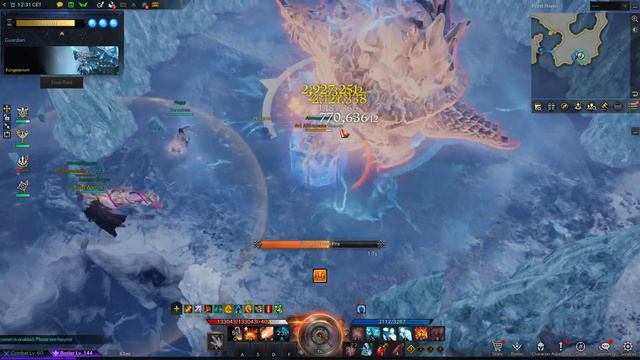 Lost Ark EU - Guardian Raid - Kungelanium - Spec Artillerist Gameplay смотреть онлайн