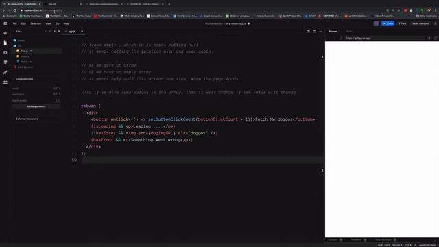WEEK 2 REACT useEffect dependency смотреть онлайн