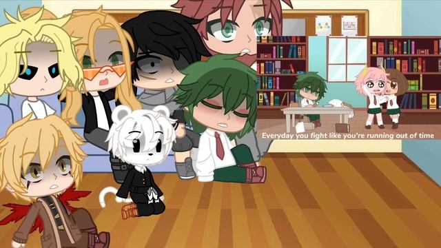MHA react to deku overworks, 1A+Pros+villains /Gaacha.N3rd/ смотреть онлайн