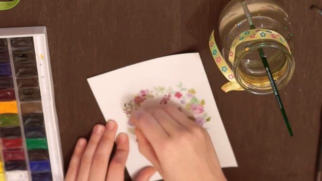 УРОК РИСОВАНИЯ // КАК НАРИСОВАТЬ ЦВЕТЫ // DIY ОТКРЫТКИ К 8 МАРТА смотреть онлайн