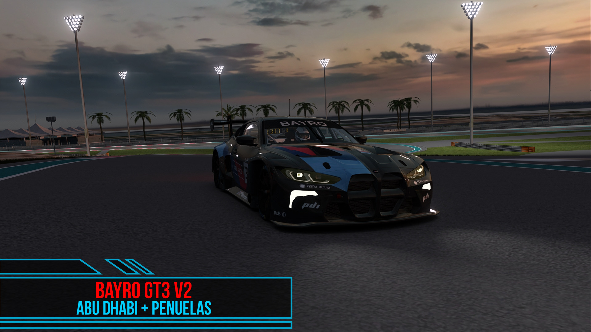 Bayro GT3 V2 - Abu Dhabi 2021+Penuelas - Pure 0.148 / Assetto Corsa. смотреть онлайн