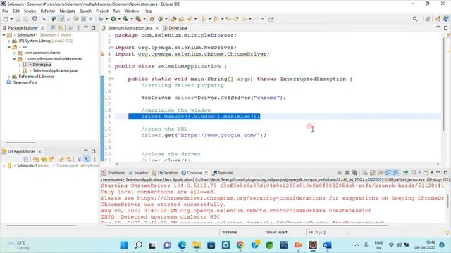 Selenium WebDriver with Java #3 | Selenium application using java with multiple browsers #selenium смотреть онлайн