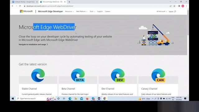 automation testing tutorial for beginners | how to launch edge browser in selenium | Bangla смотреть онлайн