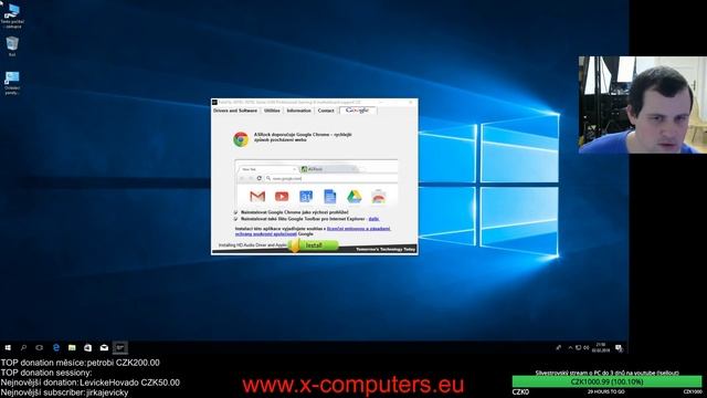 Jak Nastavit BIOS A RAID 1 A Nainstalovat Windows 10 A Ovladače