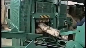 Пилорама рамная PRP-58H. Продольная распиловка бревен с помощью Вертикальной рамной пилорамы ПРП-58