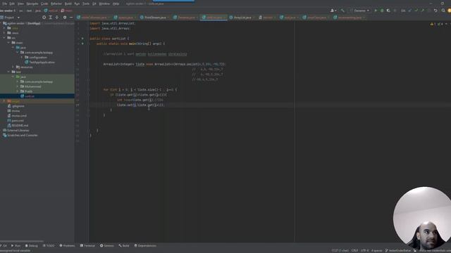 Java-Arraylist i sort metodu kullanmadan siralama(Java-sort the Arraylist without sort method) смотреть онлайн
