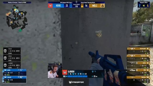 EPIC GAME! - Heroic vs TheMongolz - HIGHLIGHTS - IEM Cologne 2023 l CSGO смотреть онлайн