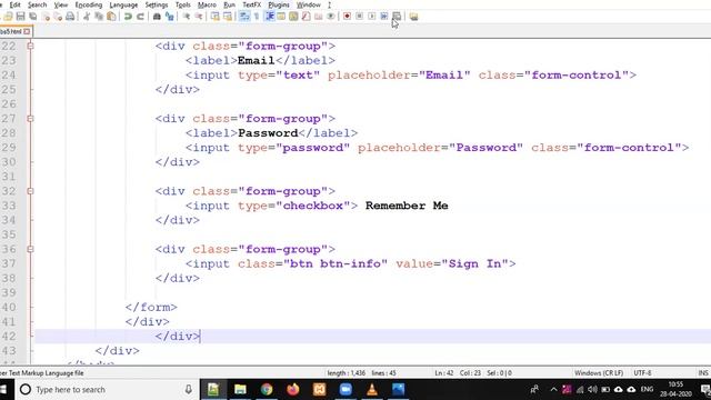 Bootstrap 4 Working with Form Controls[Class #4] in Hindi | Urdu смотреть онлайн