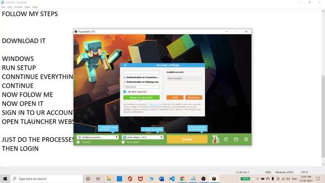 How to download Minecraft JAVA [PC] Free 2021(works on 2022 too!!!!!) смотреть онлайн