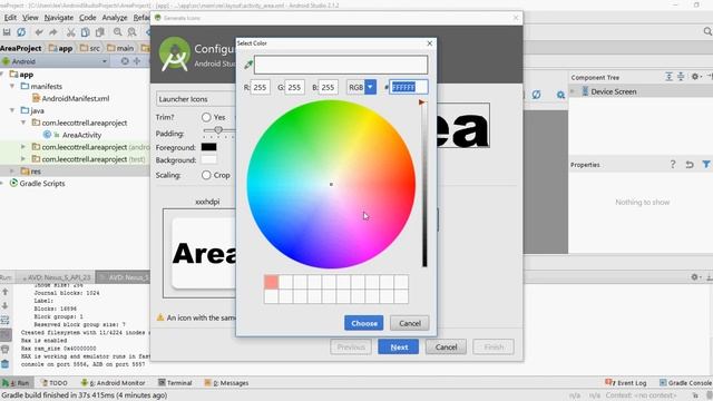 Android Create Launcher Icon