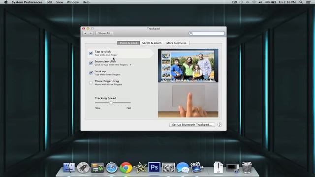 MacBook And Mac Tap To Click TrackPad Gestures - Apple TouchPad Tips