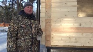 Профилированный брус естественной влажности - технология.