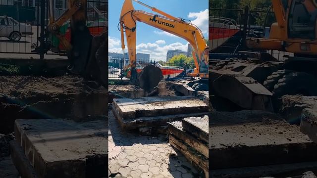 ДЕМОНТАЖ ДОРОЖНЫХ ПЛИТ 3*1,75. (г. КРАСНОЯРСК). смотреть онлайн