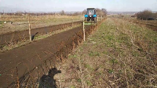 обработка междурядий малины смотреть онлайн