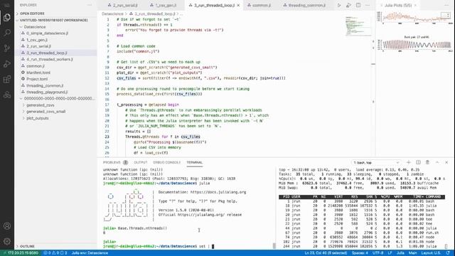 Parallelizing Data Science with Julia смотреть онлайн