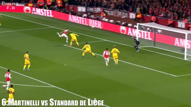 Gabriel Martinelli Top 10 Best Goals Of All Time