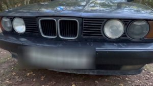 Мой краткий обзор БМВ Е34 520I