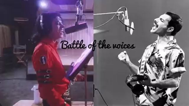 Michael Jackson Vs Freddie Mercury Acapella studio vocals смотреть онлайн