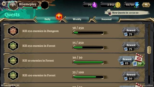 Polygon Fantasy Gameplay Diablo like Action RPG Android iOS смотреть онлайн