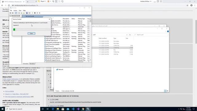 Install & Set Up PHP on Apache Windows 10 смотреть онлайн