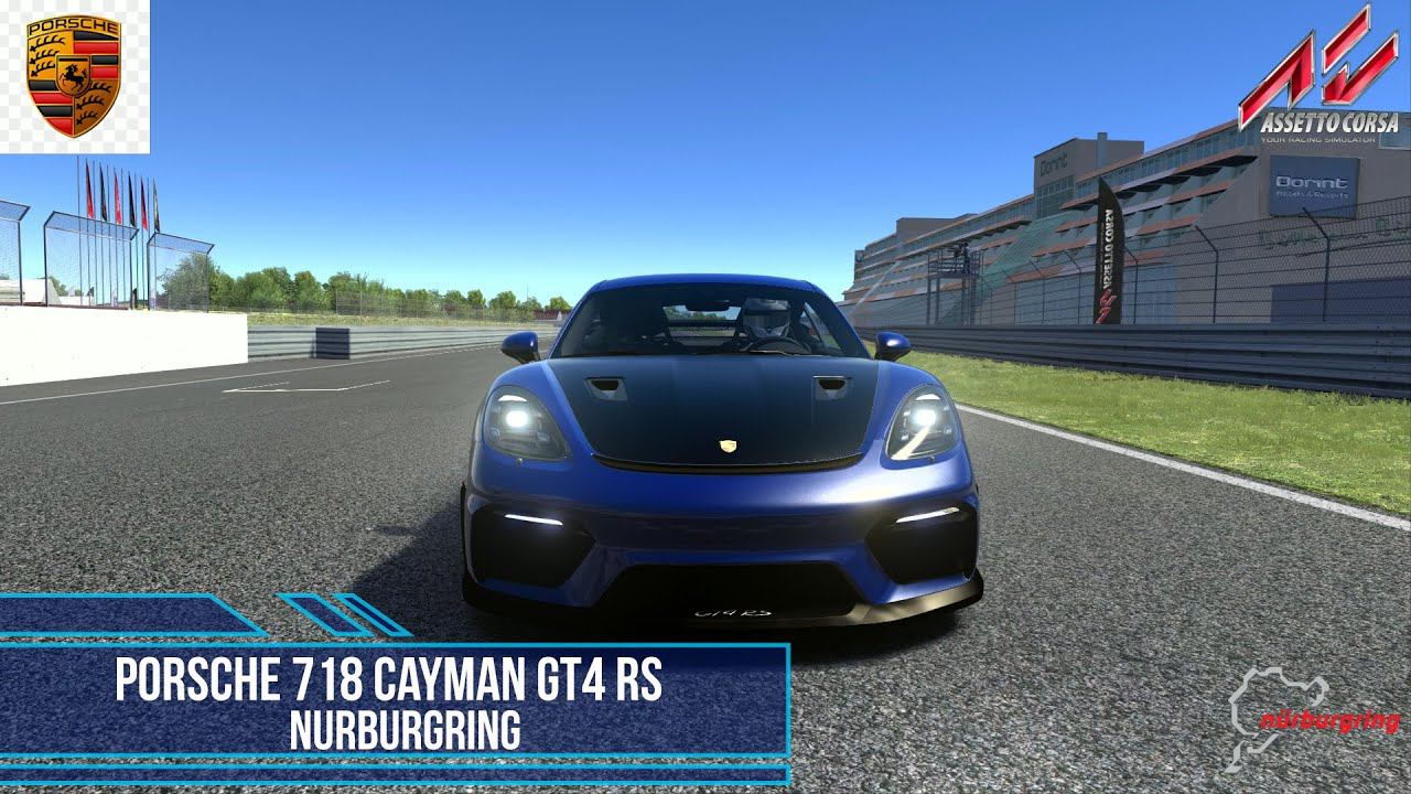 Porsche Cayman 718 GT4 RS - Nurburgring | Assetto Corsa. смотреть онлайн