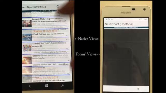 Xamarin UWP: Native vs Forms (Layout performance) смотреть онлайн