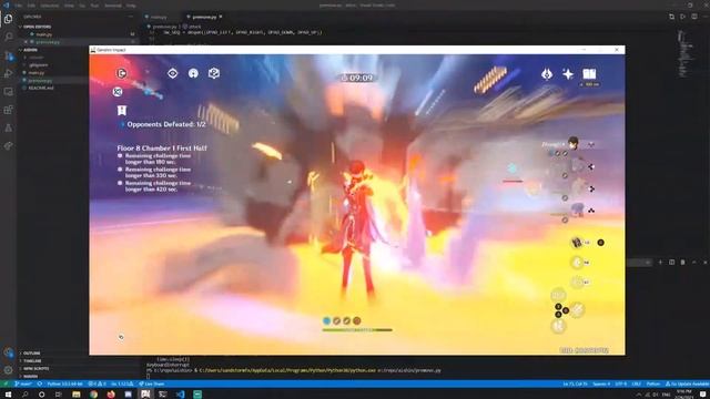 I Premove Genshin Impact Spiral Abyss with Python and Win? | Genshin Impact смотреть онлайн