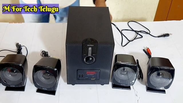 #Intex Multimedia speaker test and unboxing!!M For Tech Telugu смотреть онлайн
