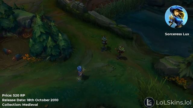 Sorceress Lux - Skin Spotlight - Medieval Collection - League of Legends смотреть онлайн