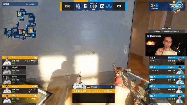 КЛАУДА НОВАЯ ЭРА!! - Cloud9 Vs BIG | Thunderpick World Championship 2023