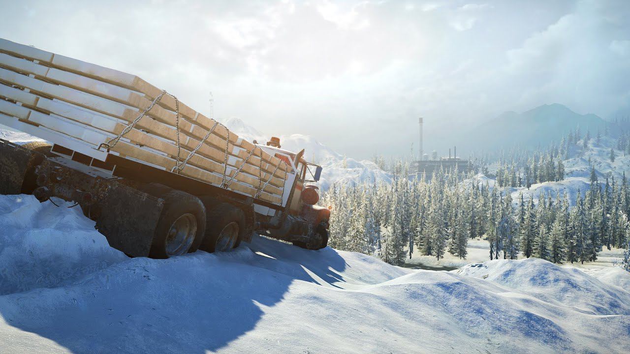 SnowRunner - Аляска 54% Сноу Раннер. Возвращение в Аляску. Божественная игра после Expeditions... смотреть онлайн