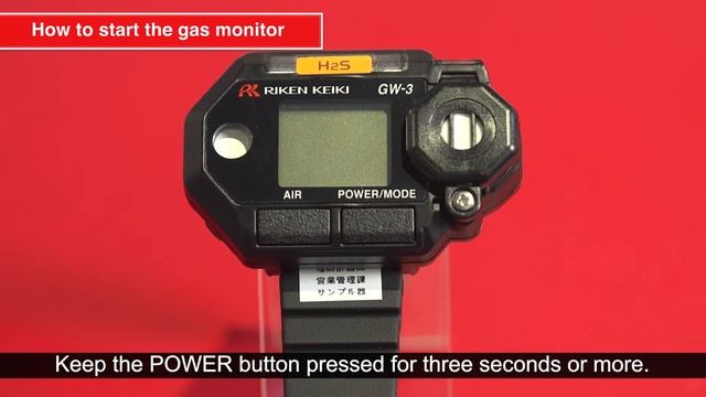 【portable gas monitor】GW-3 simple operating guide【explosion-proof】 смотреть онлайн