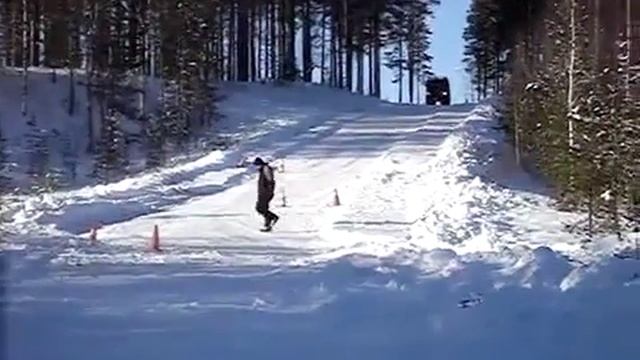 Вездеход снегоход Hägglunds BV 206 Лось смотреть онлайн