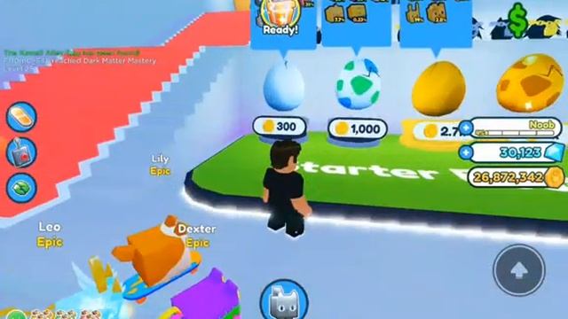Создал команду животных в Пет Симулятор X! [Pet simulator x Roblox смотреть онлайн